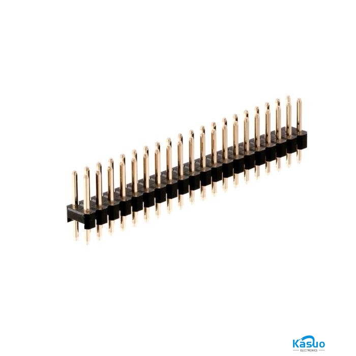 2x20 Pin Male Header - 2.54mm Pitch